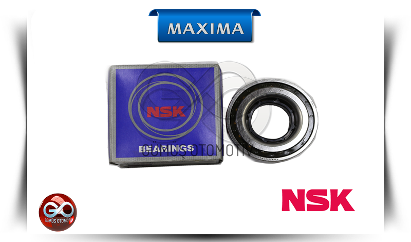40210-90J00<br>ÖN PORYA RULMANI = ÖN AKS RULMANI<br>MAXIMA = A32 = VQ20DE = 2000 cc = BENZİNLİ - Gümüş Otomotiv