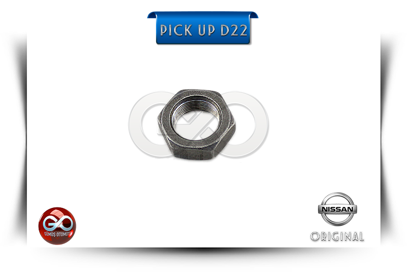 40262-S0400<br>ÖN AKSON SOMUNU<br>PICK UP >>D22 >>TD27 >>2700 cc  DİZEL - Gümüş Otomotiv