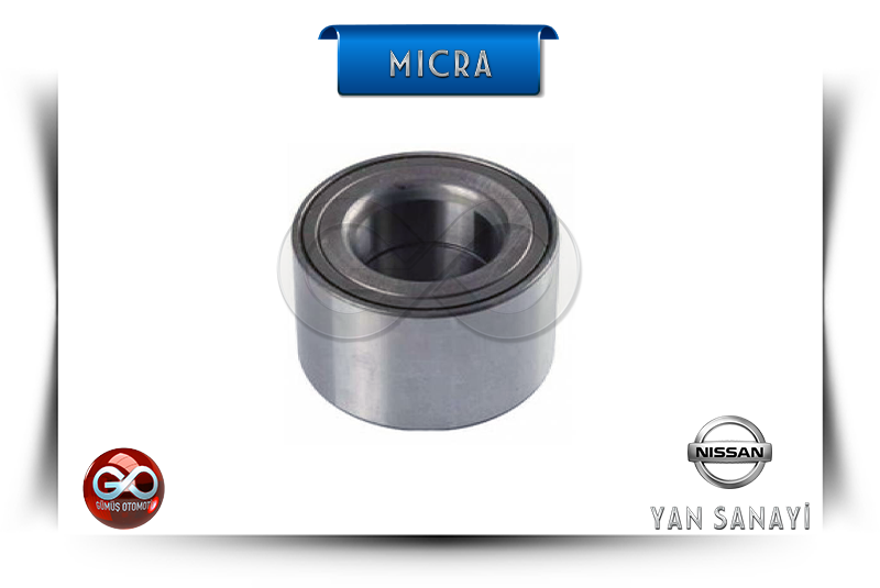 40210-AX000<br>ÖN PORYA RULMANI<br>MICRA = K12E = CR12DE = 1200 cc = BENZİNLİ - Gümüş Otomotiv