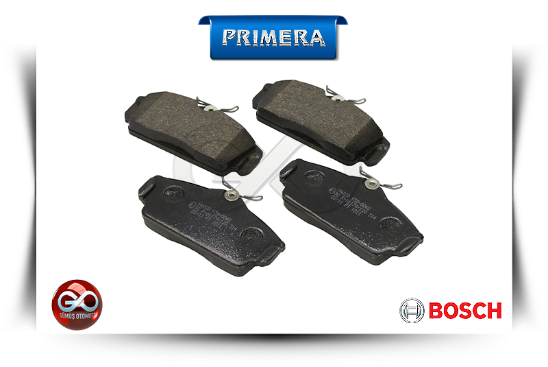 41060-2F525 <br>ÖN FREN BALATASI<br>PRIMERA = P11E = GA16DE = 1600 cc = BENZİNLİ - Gümüş Otomotiv