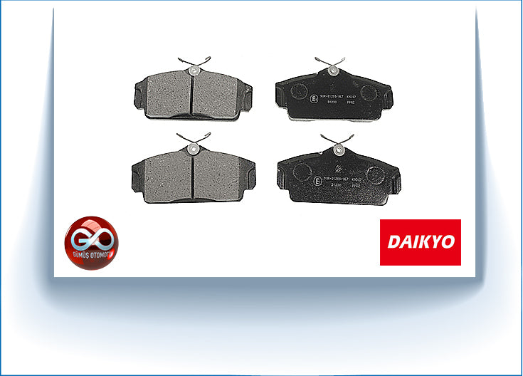 41060-2F525<br>ÖN FREN BALATALARI<br>ALMERA = N16E = QG15DE = 1500 cc = BENZİNLİ - Gümüş Otomotiv