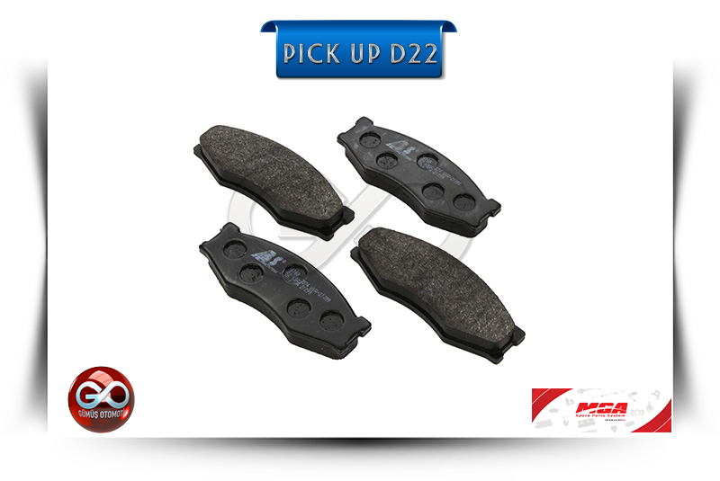 41060-31E93<br>ÖN FREN BALATASI>>TAKIM<br>PICK UP >>D22 >>TD27 >>2700 cc DİZEL - Gümüş Otomotiv