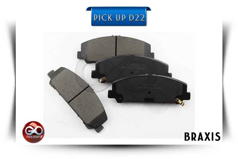 41060-31E93<br>ÖN FREN BALATASI>>TAKIM<br>PICK UP >>D22 >>TD27 >>2700 cc DİZEL - Gümüş Otomotiv