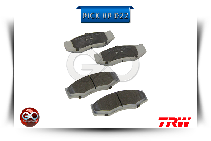 41060-31E93<br>ÖN FREN BALATASI>>TAKIM<br>PICK UP >>D22 >>TD27 >>2700 cc DİZEL - Gümüş Otomotiv