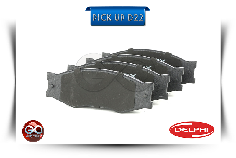 41060-31E93<br>ÖN FREN BALATASI>>TAKIM<br>PICK UP >>D22 >>TD27 >>2700 cc DİZEL - Gümüş Otomotiv