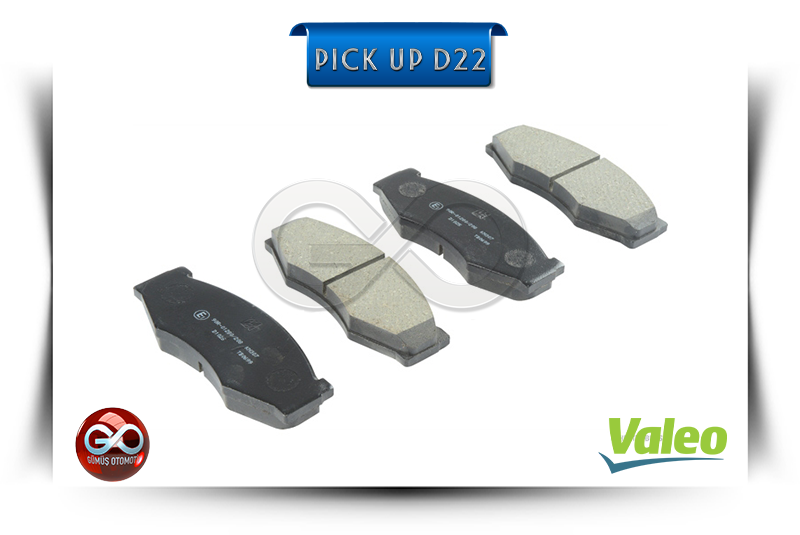 41060-31E93<br>ÖN FREN BALATASI>>TAKIM<br>PICK UP >>D22 >>TD27 >>2700 cc DİZEL - Gümüş Otomotiv