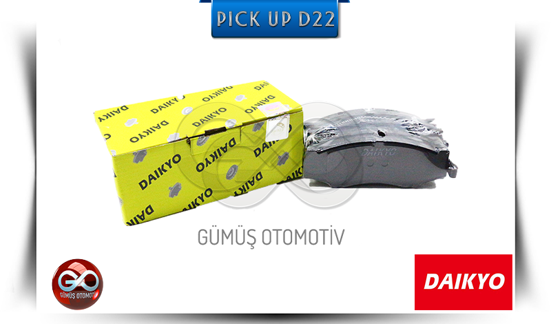 41060-31E93<br>ÖN FREN BALATASI>>TAKIM<br>PICK UP >>D22 >>TD27 >>2700 cc DİZEL - Gümüş Otomotiv