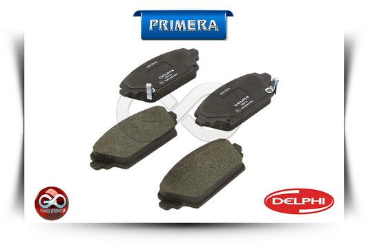 41060-4U127<br>ÖN FREN BALATALARI<br>PRIMERA>>P12E >>QG16DE>>1600 cc >>BENZİNLİ - Gümüş Otomotiv