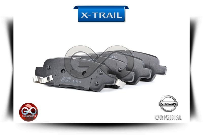 44060-8H385<br>ARKA FREN BALATALARI<br>X-TRAIL = T30 = QR20DE = 2000 cc = BENZİNLİ - Gümüş Otomotiv
