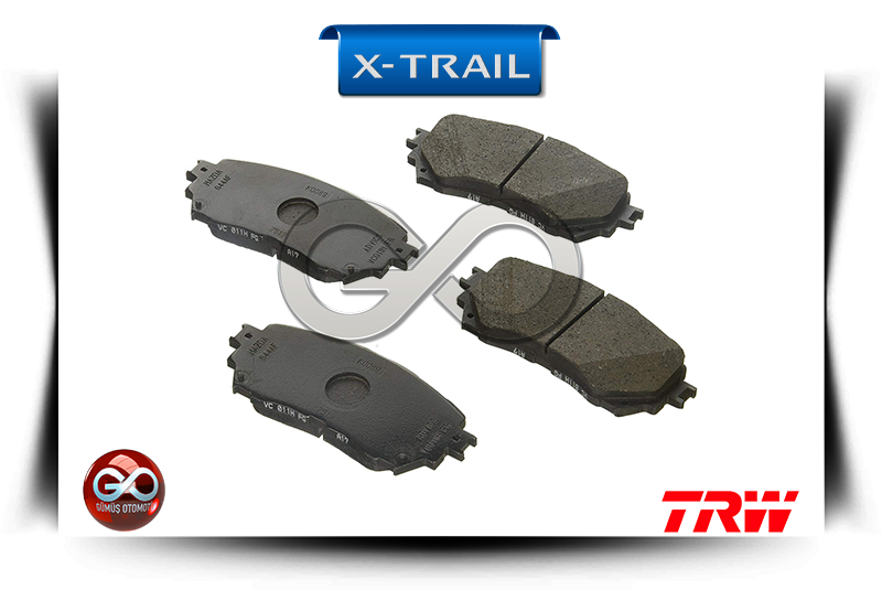 44060-8H385<br>ARKA FREN BALATALARI<br>X-TRAIL = T30 = QR20DE = 2000 cc = BENZİNLİ - Gümüş Otomotiv