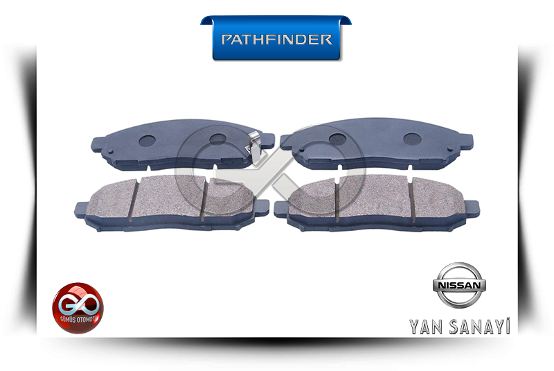 41060-EB326<br>ÖN FREN BALATALARI<br>PATHFINDER = R51 = YD25DDTI = 2500 cc = DİZEL - Gümüş Otomotiv