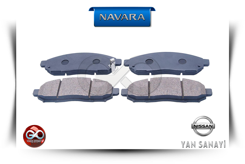 41060-EB326<br>ÖN FREN BALATALARI<br>NAVARA = D40 = YD25DDTI = 2500 cc >>DİZEL - Gümüş Otomotiv
