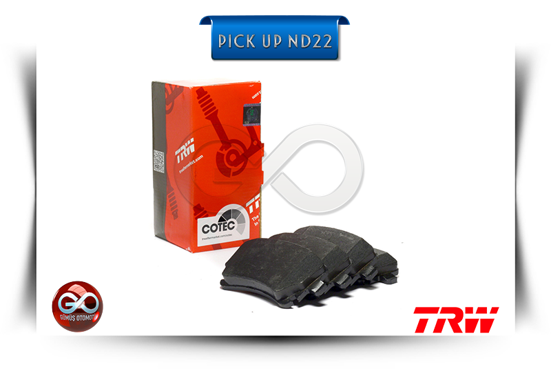 41060-VK190<br>ÖN FREN BALATASI >> TAKIM<br> PICK UP = ND22 = YD25DDTI = 2500 cc = DİZEL - Gümüş Otomotiv