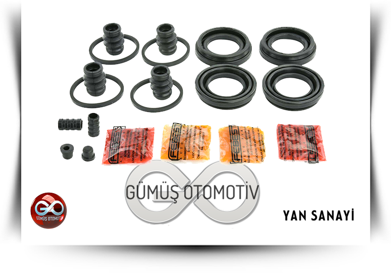 41120-1E026<br>ÖN FREN KALİPER TAMİR TAKIMI<br>MAXIMA = A32 = VQ20DE = 2000 cc = BENZİNLİ - Gümüş Otomotiv
