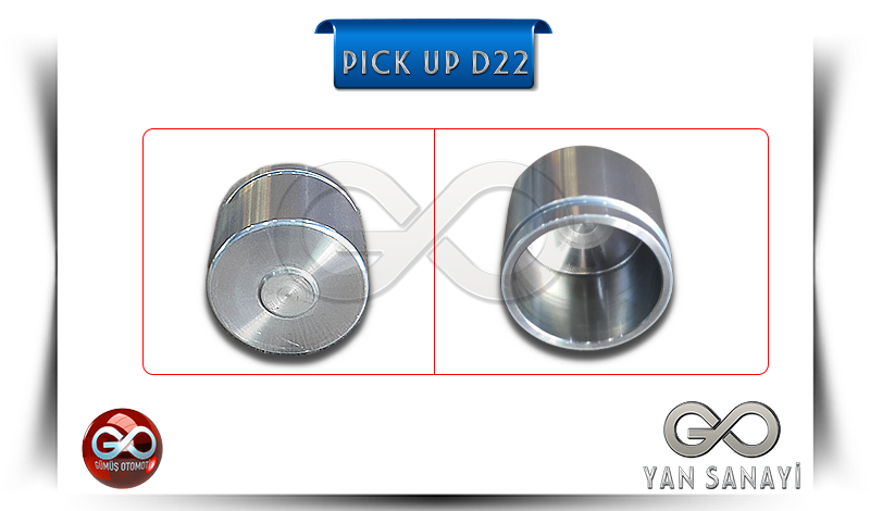 41121-09W10<br>ÖN FREN KALİPER PİSTONU >>SAĞ=SOL<br>PICK UP >>D22 >>TD27 >>2700 cc  DİZEL - Gümüş Otomotiv