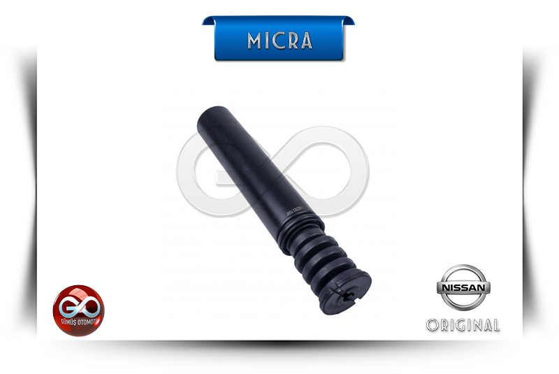 55240-AX600<br>ARKA AMORTİSÖR KÖRÜĞÜ<br>MICRA = K12E = CR12DE = 1200 cc = BENZİNLİ - Gümüş Otomotiv