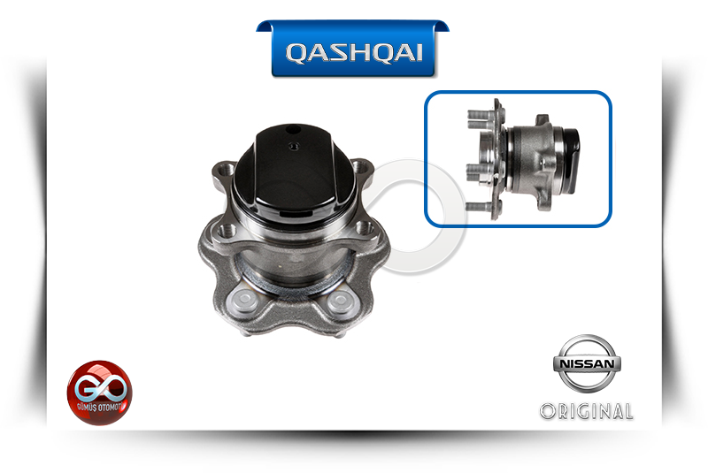 43202-JG01A<br>KOMPLE ARKA PORYA<br>QASHQAI-J10E - Gümüş Otomotiv