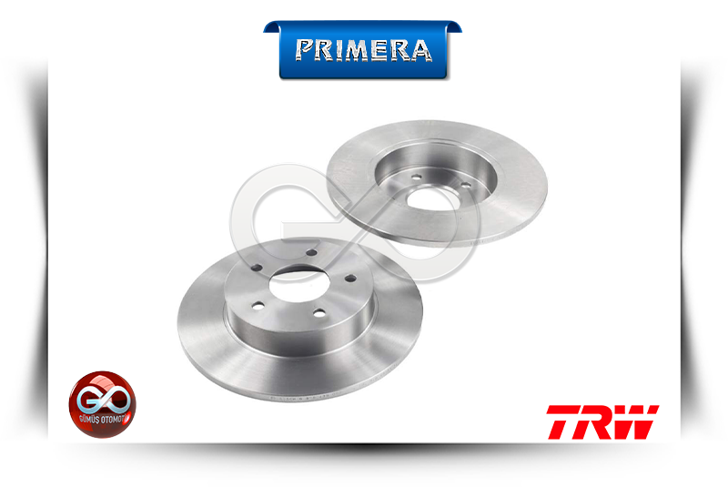 43206-4U101<br>ARKA FREN DİSK<br>PRIMERA>>P12E >>QG16DE>>1600 cc >>BENZİNLİ - Gümüş Otomotiv