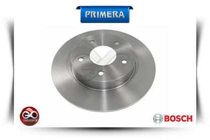 Ön fren disk takımı: delikli merkezli metal fren rotoru, çizgili yüzey