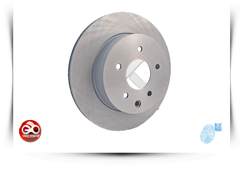 43206-8H701<br>ARKA FREN DİSKİ "TAKIM - HAVALI"<br>QASHQAI - J10E - Gümüş Otomotiv