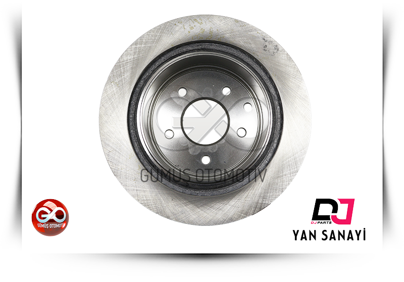 43206-8H701<br>ARKA FREN DİSKİ "TAKIM - HAVALI"<br>QASHQAI - J10E - Gümüş Otomotiv
