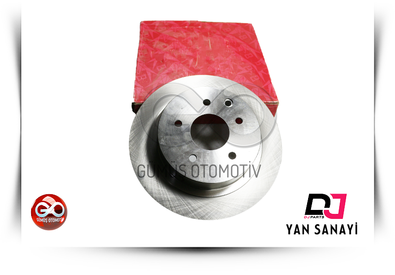 43206-8H701<br>ARKA FREN DİSKİ "TAKIM - HAVALI"<br>QASHQAI - J10E - Gümüş Otomotiv