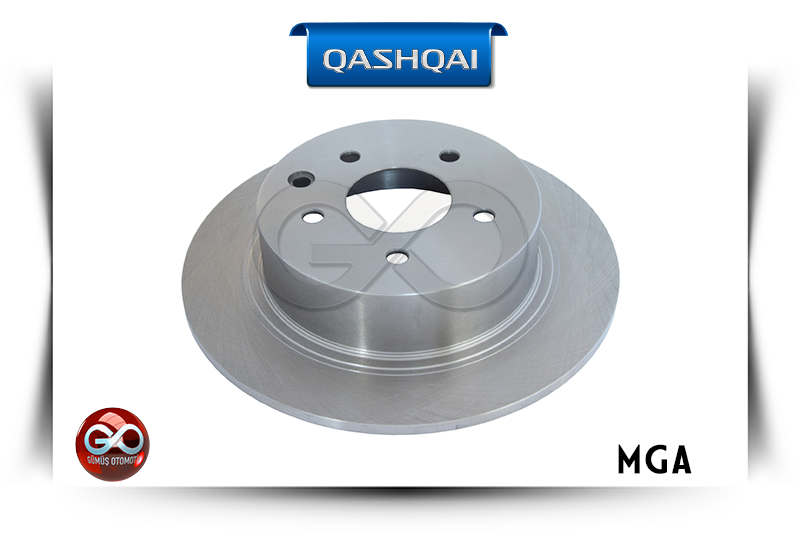 43206-JD00A<br>ARKA FREN DİSKİ "TAKIM - DOLU"<br>QASHQAI - J10E - Gümüş Otomotiv