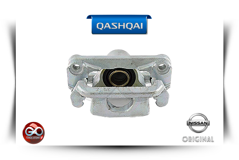 44001-EM11A<br>KOMPLE ARKA FREN KALİPERİ "SAĞ"<br>QASHQAI - J10E - Gümüş Otomotiv