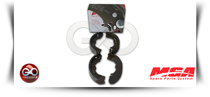 44060-50Y25 <br>ARKA FREN KAMPANA BALATALARI<br>SUNNY >>B13>>GA16DE >>1600 cc>>BENZİNLİ - Gümüş Otomotiv