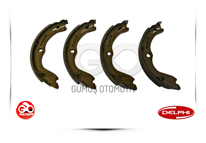44060-8H725 <br>EL FREN KAMPANA BALATALARI<br>X-TRAIL = T30 = QR20DE = 2000 cc = BENZİNLİ - Gümüş Otomotiv