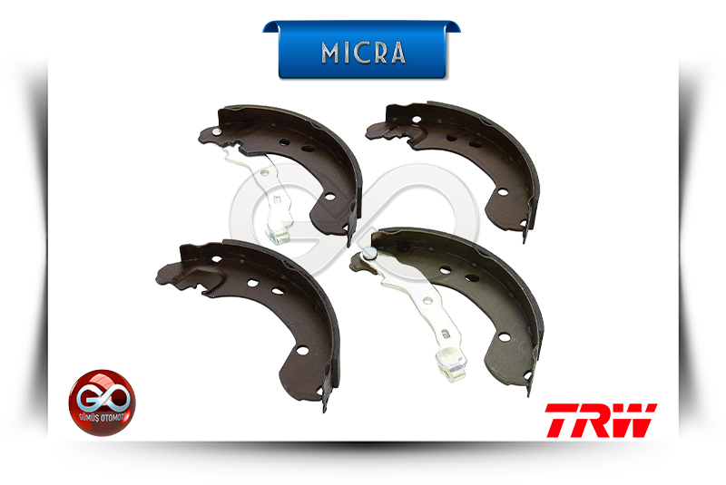 44060-AX625<br>ARKA KAMPANA BALATALARI<br>MICRA = K12E = CR12DE = 1200 cc = BENZİNLİ - Gümüş Otomotiv