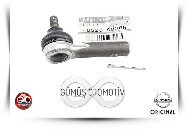 48520-0M085<br>DİREKSİYON ROT BAŞI = SAĞ = SOL<br>MAXIMA = A32 = VQ20DE = 2000 cc = BENZİNLİ - Gümüş Otomotiv