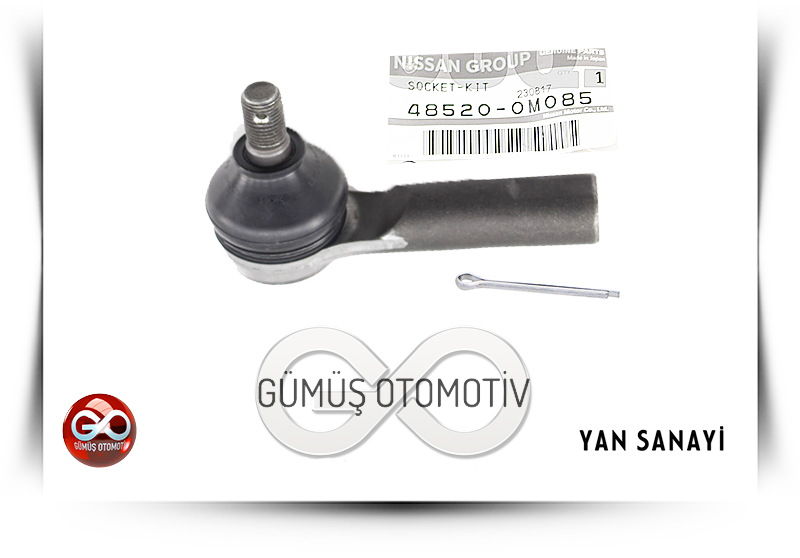 48520-0M085<br>DİREKSİYON ROT BAŞI = SAĞ = SOL<br>MAXIMA = A32 = VQ20DE = 2000 cc = BENZİNLİ - Gümüş Otomotiv