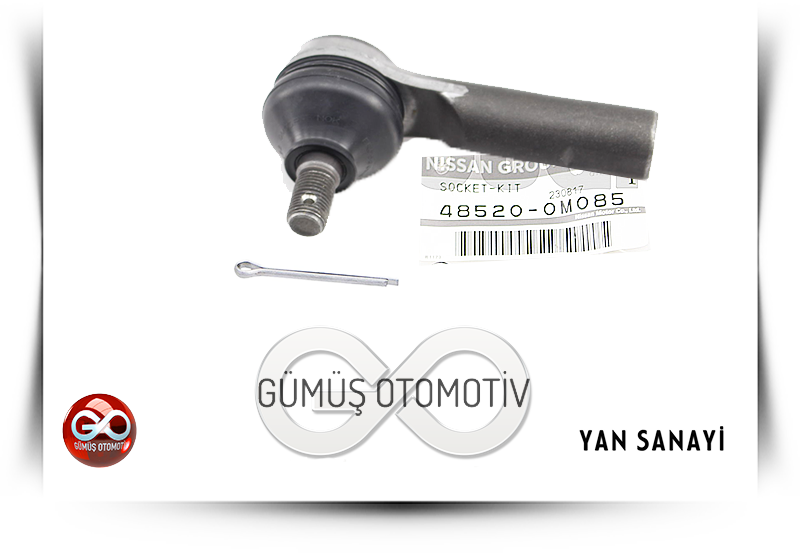 48520-0M085<br>DİREKSİYON ROT BAŞI = SAĞ = SOL<br>MAXIMA = A32 = VQ20DE = 2000 cc = BENZİNLİ - Gümüş Otomotiv