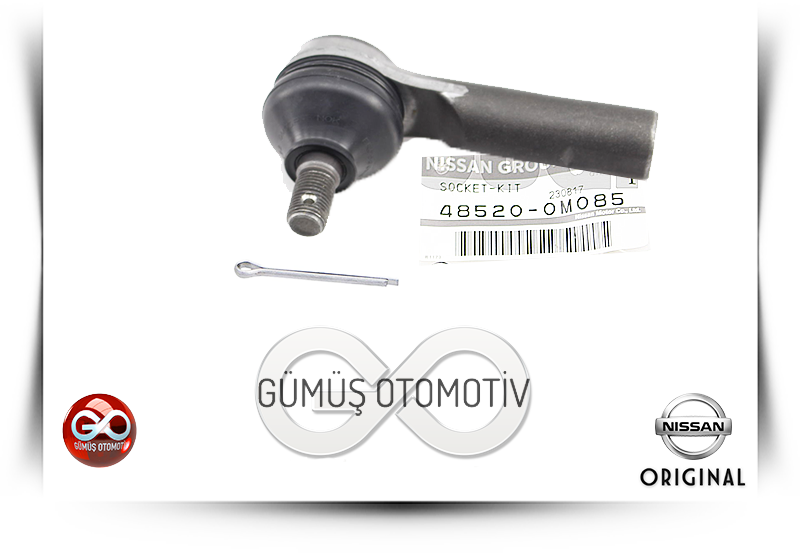 48520-0M085<br>DİREKSİYON ROT BAŞI = SAĞ = SOL<br>MAXIMA = A32 = VQ20DE = 2000 cc = BENZİNLİ - Gümüş Otomotiv
