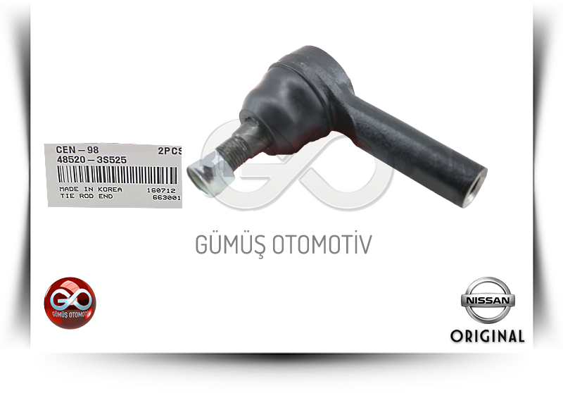 48520-3S525<br>DIŞ ROT BAŞI = SAĞ=SOL<br>PICK UP = ND22 = YD25DDTI = 2500 cc = DİZEL - Gümüş Otomotiv