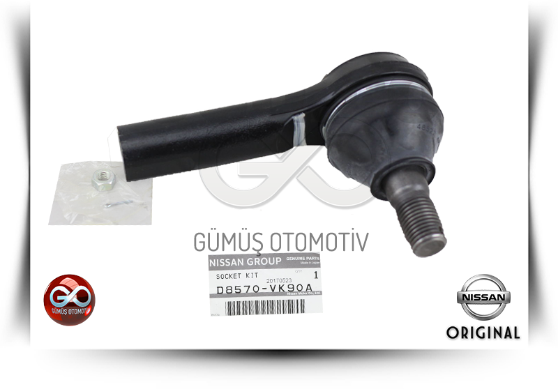 48570-3S525<br>İÇ ROT BAŞI >>SAĞ=SOL<br>PICK UP = ND22 = YD25DDTI = 2500 cc = DİZEL - Gümüş Otomotiv