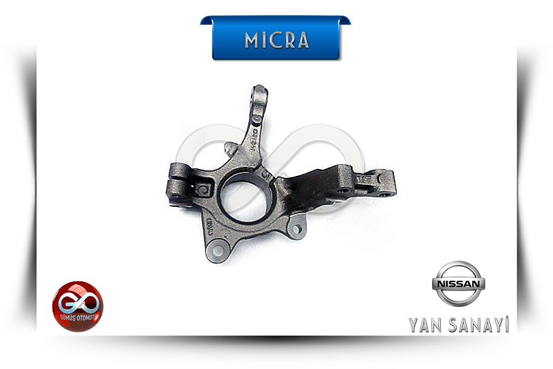40015-AX600<br>ÖN AKSON >>SOL<br>MICRA = K12E = CR12DE = 1200 cc = BENZİNLİ - Gümüş Otomotiv