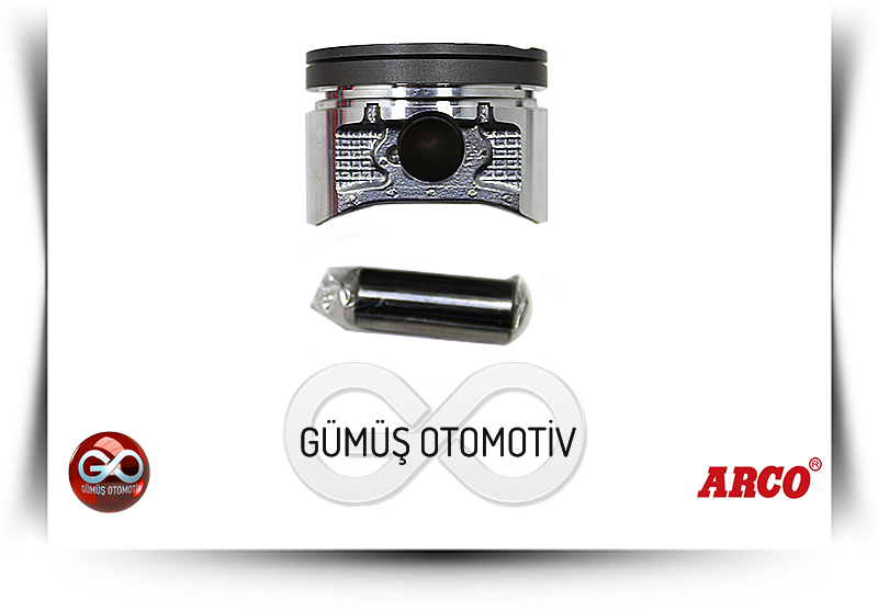 12010-5M325<br>PİSTON = STD = TAKIM<br>ALMERA = N16E = QG15DE = 1500 cc = BENZİNLİ - Gümüş Otomotiv