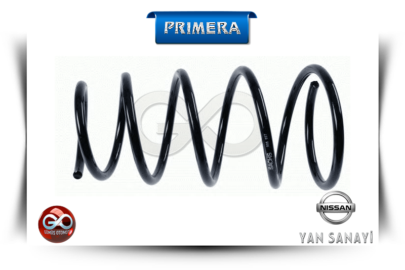 54010-AV610<br>ÖN AMORTİSÖR HELEZONU<br>PRIMERA>>P12E >>QG16DE>>1600 cc >>BENZİNLİ - Gümüş Otomotiv