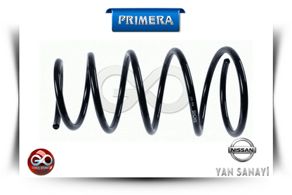 PRIMERA amortisör helezon yay, siyah tek spiral
