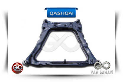 Qashqai için motor traversi, yan sanayi metal şase parçası