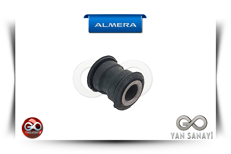 54444-BM400<br>DİREKSİYON ARA BAĞLANTI LASTİĞİ<br>ALMERA-N16E-QG15DE-1500 cc BENZİNLİ - Gümüş Otomotiv
