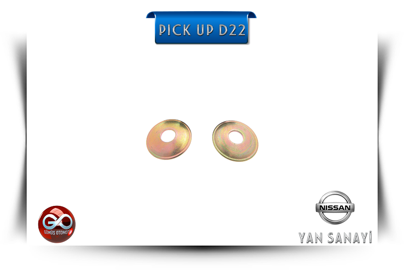 54474-01G00<br>ÖN GERGİ DEMİR LASTİĞİ SABİTLEME PULU<br>PICK UP >>D22 >>TD27 >>2700 cc   DİZEL - Gümüş Otomotiv