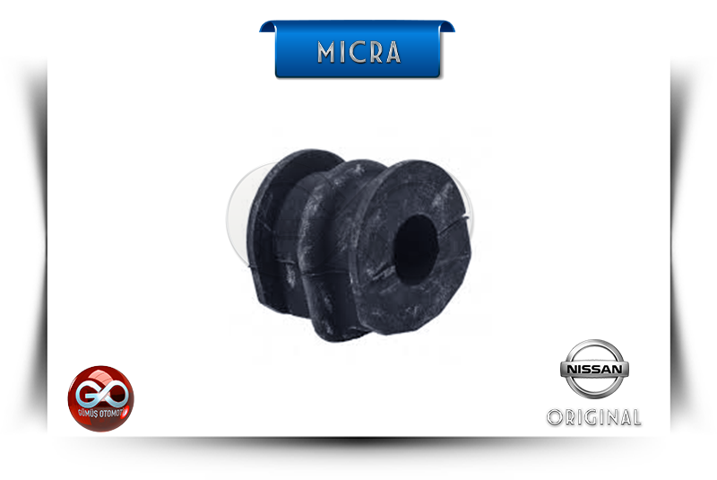 54613-1HA0A<br>ÖN VİRAJ DEMİRİ BAĞLANTI LASTİĞİ<br>MICRA = K13E = HR12DE = 1200 cc = BENZİNLİ - Gümüş Otomotiv