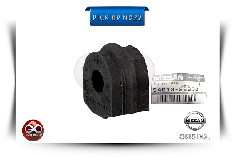 54613-2S600<br>ÖN VİRAJ DEMİRİ BAĞLANTI LASTİĞİ<br>PICK UP-ND22-YD25DDTI-2500 cc = DİZEL - Gümüş Otomotiv