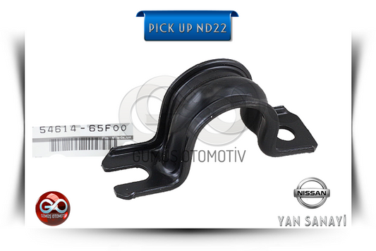 54614-65F00<br>ÖN VİRAJ DEMİRİ BAĞLANTI BRAKETİ<br>PICK UP = ND22 = YD25DDTI = 2500 cc = DİZEL - Gümüş Otomotiv