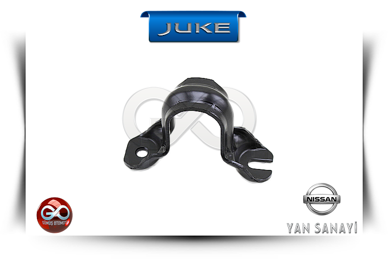 54614-EN000<br>ÖN VİRAJ DEMİRİ BAĞLANTI BRAKETİ<br>JUKE-F15E-K9K-1500 cc DİZEL - Gümüş Otomotiv