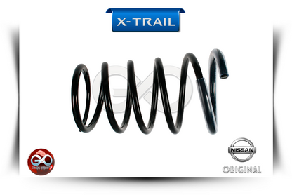 X-Trail arka amortisör helezon yayı, siyah spiral, orijinal etiketli