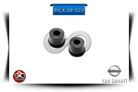55045-10W00<br>ARKA MAKAS LASTİK ÖN BURÇ<br>PICK UP >>D22 >>TD27 >>2700 cc DİZEL - Gümüş Otomotiv